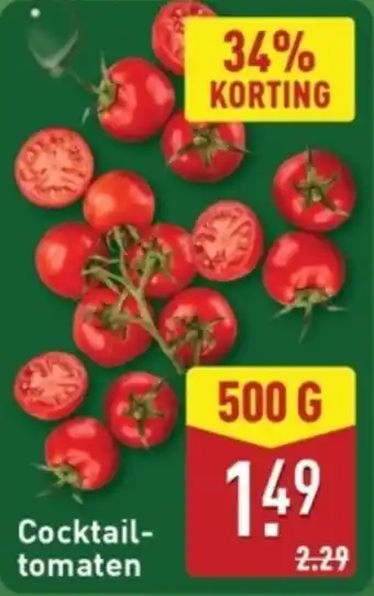 ALDI Cocktailtomaten aanbieding