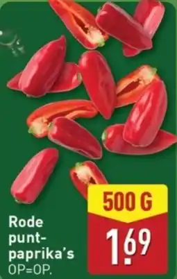 ALDI Rode Puntpaprika's aanbieding