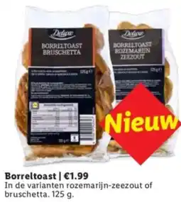 Lidl Borreltoast aanbieding