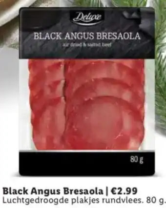 Lidl Black Angus Bresaola aanbieding