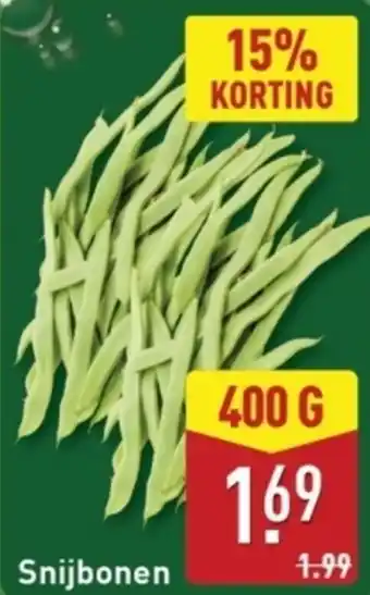 ALDI Snijbonen aanbieding