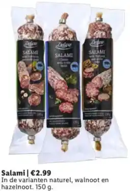 Lidl Salami aanbieding