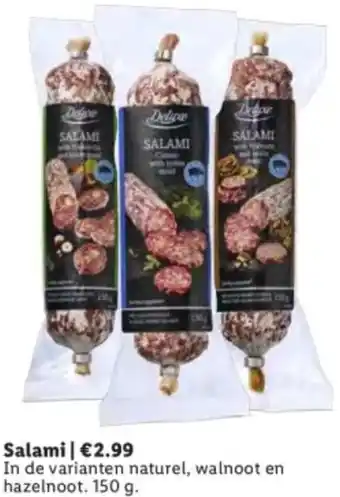 Lidl Salami aanbieding