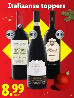 Lidl Italiaanse toppers aanbieding