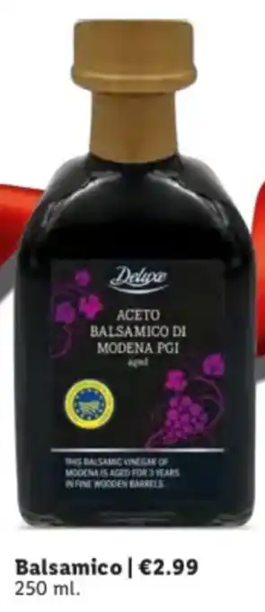 Lidl Balsamico aanbieding