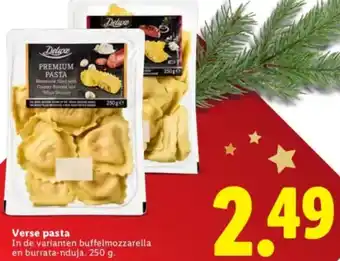 Lidl Verse pasta aanbieding