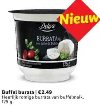 Lidl Buffel burata aanbieding