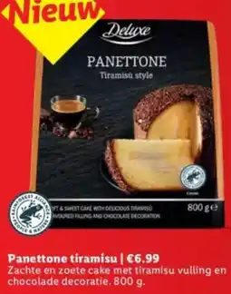 Lidl Panettone tiramisu aanbieding