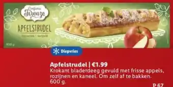 Lidl Apfelstrudel aanbieding
