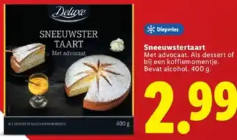 Lidl Sneeuwstertaart aanbieding