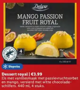 Lidl Dessert royal aanbieding