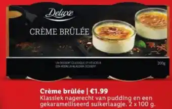 Lidl Crème brûlée aanbieding