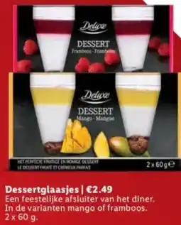 Lidl Dessertglaasjes aanbieding