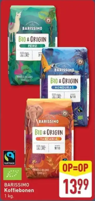 ALDI Barissimo Koffiebonen aanbieding