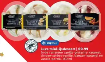 Lidl Luxe mini-ijsdessert aanbieding
