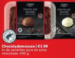 Lidl Chocolademousse aanbieding