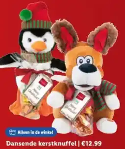 Lidl Dansende kerstknuffel aanbieding