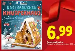 Lidl Peperkoekhuisje aanbieding