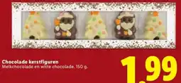 Lidl Chocolade kerstfiguren aanbieding