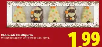 Lidl Chocolade kerstfiguren aanbieding