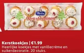 Lidl Kerstkoekjes aanbieding