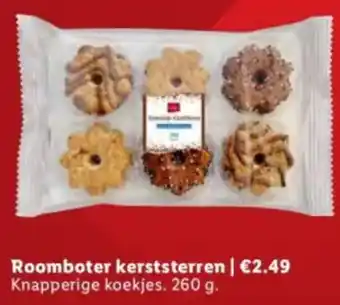 Lidl Roomboter kerststerren aanbieding