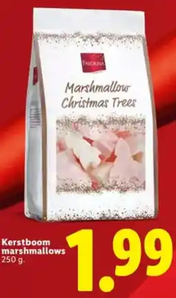 Lidl Kerstboom marshmallows aanbieding