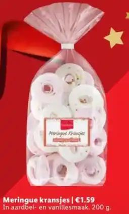 Lidl Meringue kransjes aanbieding