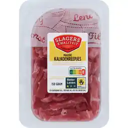 PLUS Slagers kwaliteit Kalkoenreepjes aanbieding