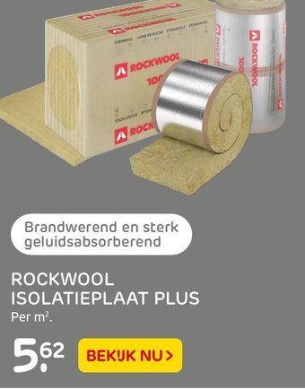 Praxis Rockwool isolatieplaat plus aanbieding