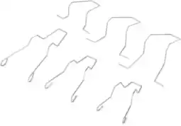 Amazon Aramox 6 Stuks Stalen Koplamp Dip Dimlicht Head Lamp Behoud Veerklem voor H1/H3/H4/H7 5ZHSFULLKIT aanbieding