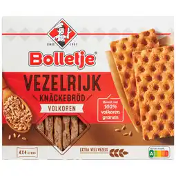 Dirk Bolletje Knackebrod vezelrijk volkoren aanbieding