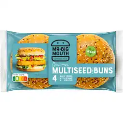Dirk Mr. Big Mouth Hamburger bun multiseeds aanbieding