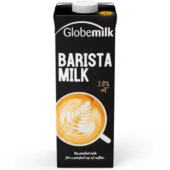Dirk Globemilk Barista milk aanbieding