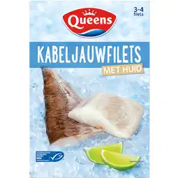 Dirk Queens Kabeljauwfilet met huid aanbieding