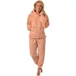 Dirk Dames fleece hoodie aanbieding