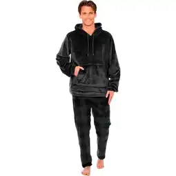 Dirk Heren huisbroek coralfleece aanbieding