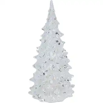 Dirk Kerstboom acryl met gekleurd aanbieding