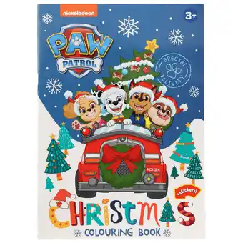 Dirk Kerst kleurboek Paw Patrol aanbieding