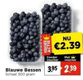 Vomar Voordeelmarkt Blauwe Bessen aanbieding