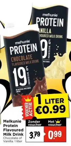 Vomar Voordeelmarkt Melkunie Protein Flavoured Milk Drink aanbieding
