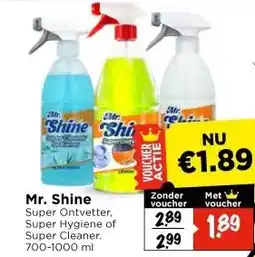 Vomar Voordeelmarkt Mr. Shine aanbieding
