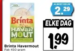 Vomar Voordeelmarkt Brinta Havermout aanbieding