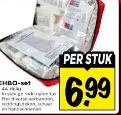 Vomar Voordeelmarkt EHBO-set 44-delig aanbieding