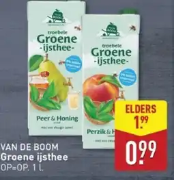 ALDI Van de Boom Groene ijsthee aanbieding