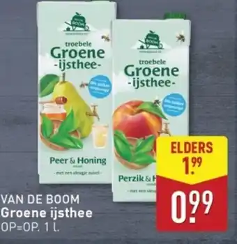 ALDI Van de Boom Groene ijsthee aanbieding