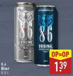 ALDI 8.6 Bier aanbieding