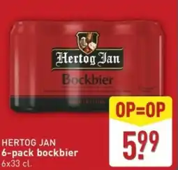 ALDI Hertog jan 6 pack bockbier aanbieding