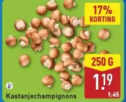 ALDI Kastanjechampignons aanbieding
