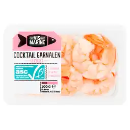 Dirk Vis Marine Cocktailgarnalen met staart aanbieding